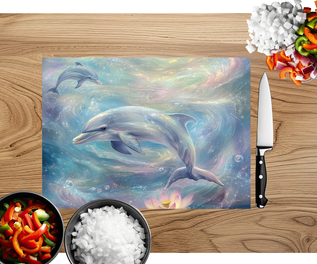 Make a Splash Dolphin Cutting Board TheCraftNook