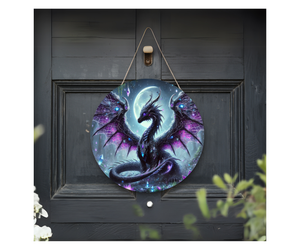 Enter the Dragon’s Lair Welcome Sign TheCraftNook