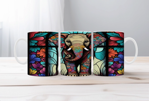 Elephant Image Coffee Mugs. Multiple images to choose from with personalization options. TheCraftNook