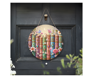 Book Nook Door Signs TheCraftNook