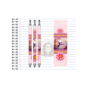 Refillable Pens, Hummingbird Images. Let your writing bloom. 🌸✨multiple options and Images available TheCraftNook