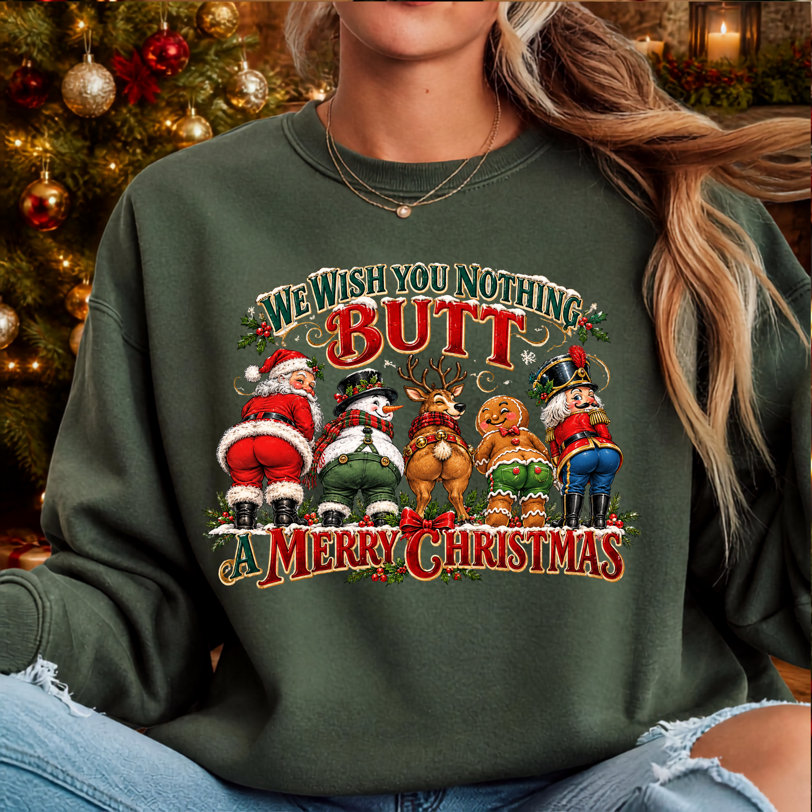 nothing BUTT Sweatshirt TheCraftNook