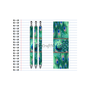 Refillable Pens, Peacock Images multiple options and Images available. A pen as fabulous as a peacock’s plume TheCraftNook