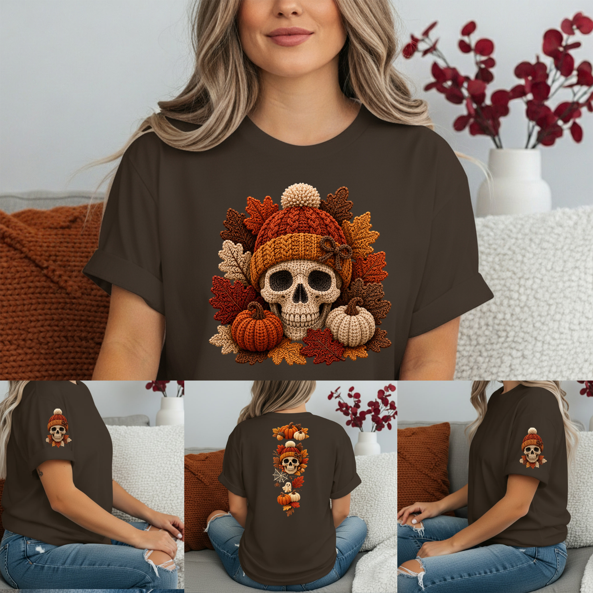 Cozy Spooky Tee – Multi Graphics