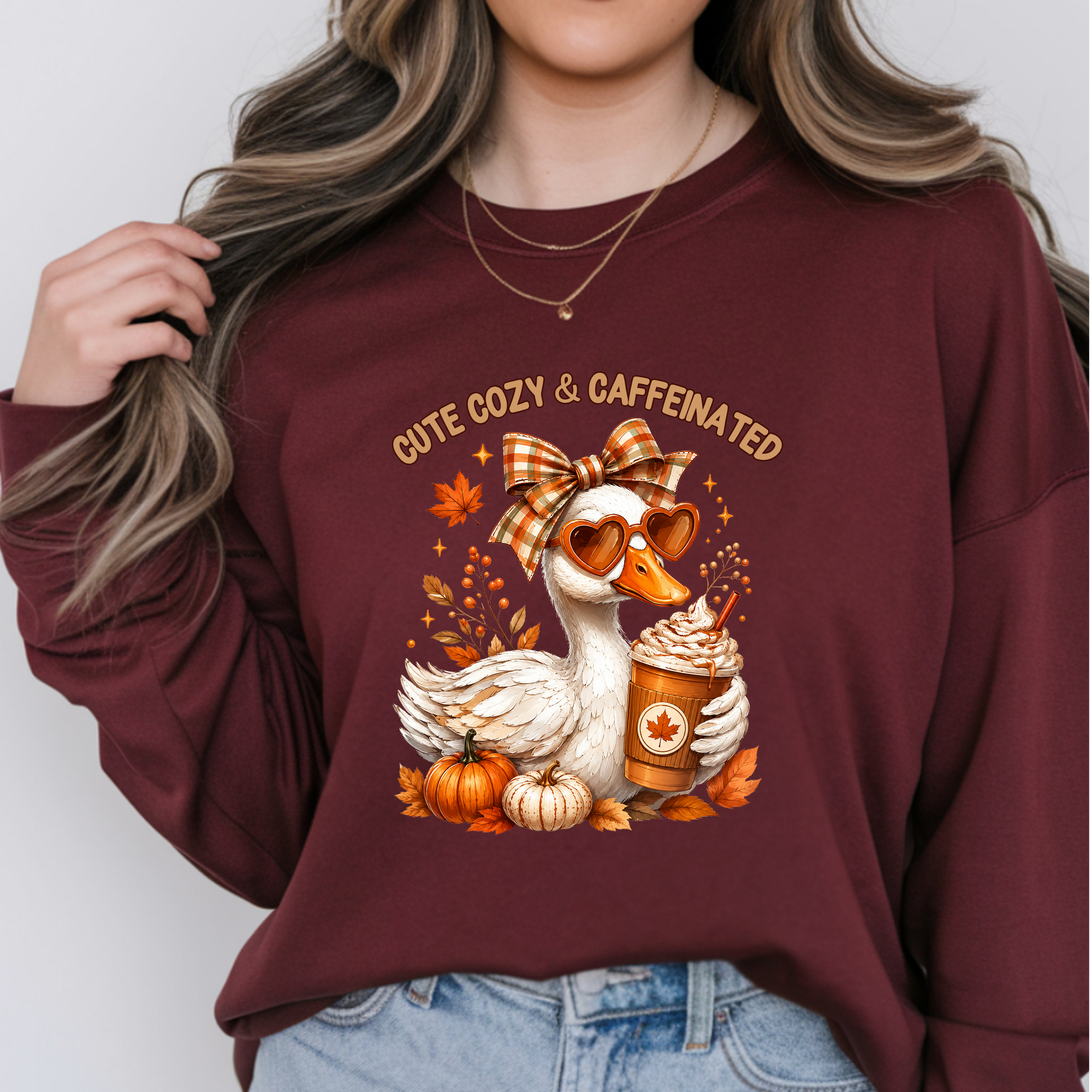 Cute Cozy Duck Sweatshirt