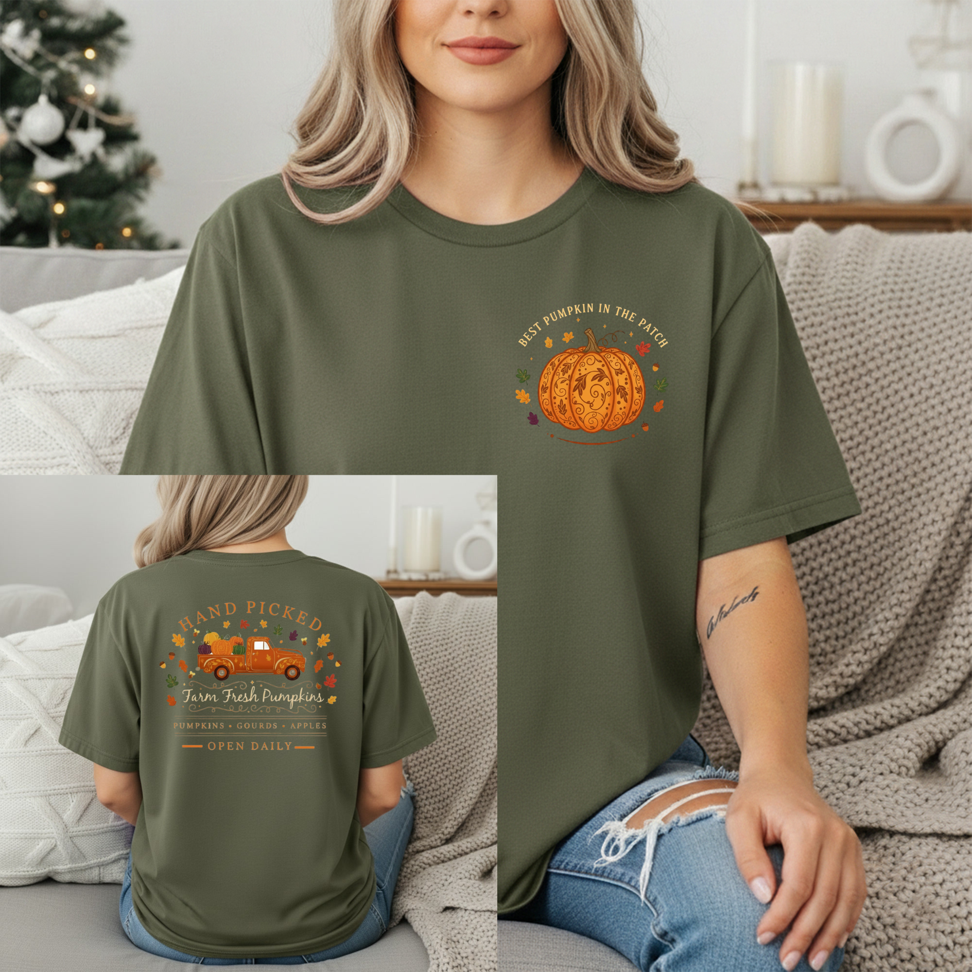 Farm Fresh Pumpkins Truck Tee