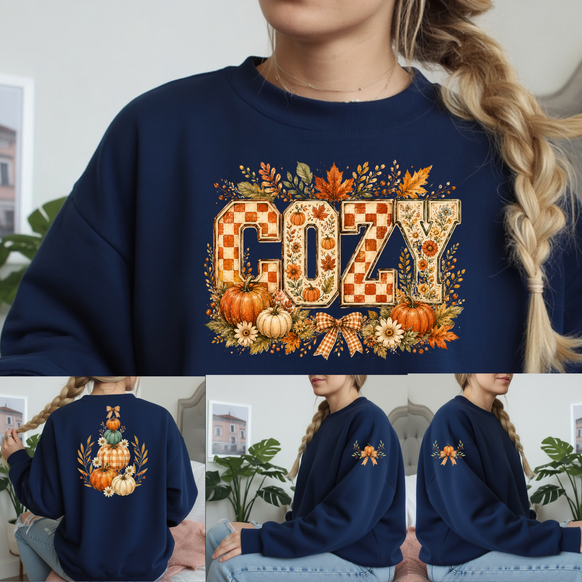 Cozy Multi-Graphic Sweatshirt | Maximum Print Coverage