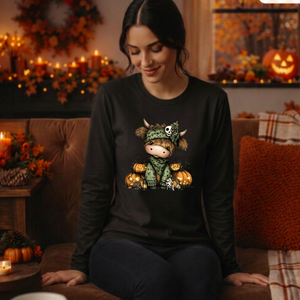 Highland Halloween Long Sleeve T-Shirt TheCraftNook