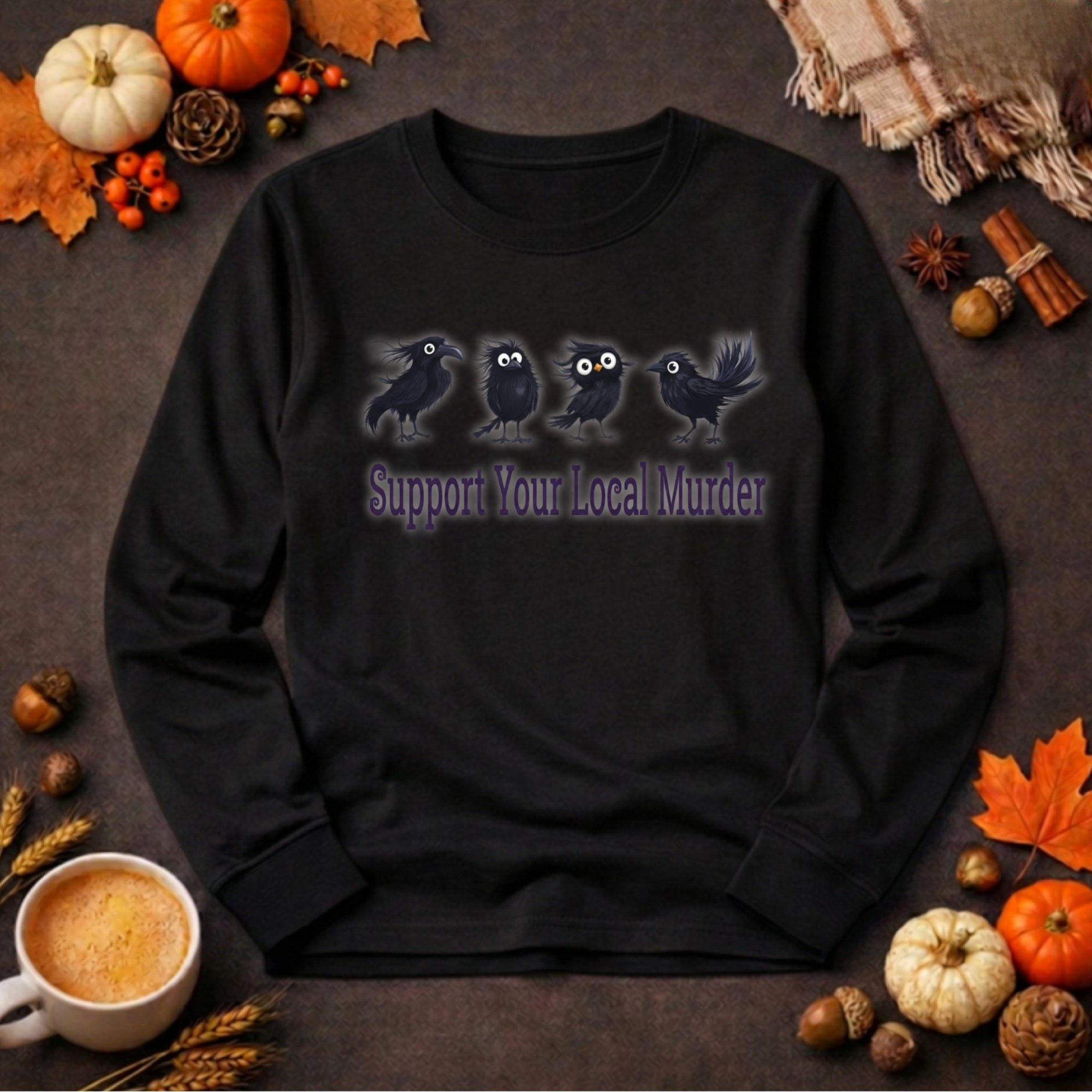 Local Murder Long Sleeve Tee