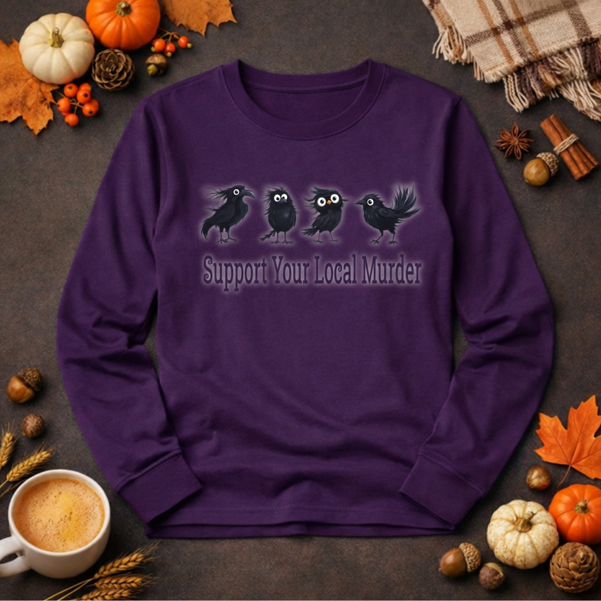 Local Murder Long Sleeve Tee