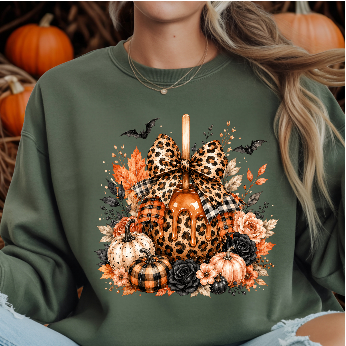 Sweet Fall Sweatshirt | Cottagecore Halloween Crewneck TheCraftNook