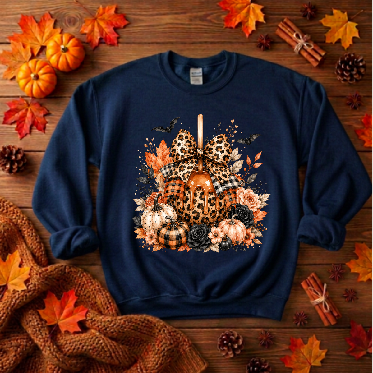 Sweet Fall Sweatshirt | Cottagecore Halloween Crewneck TheCraftNook