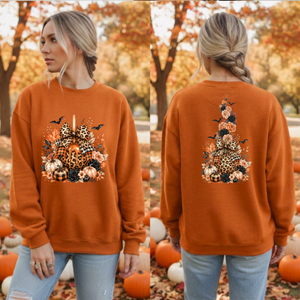 Sweet Fall Sweatshirt | Front & Back Halloween Graphics TheCraftNook