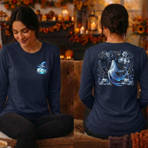 Gothic Bloom Long Sleeve Tee TheCraftNook