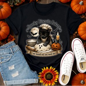 Spooky Biscuits T-Shirt TheCraftNook