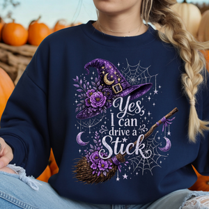 I Can Drive a Stick Sweatshirt TheCraftNook