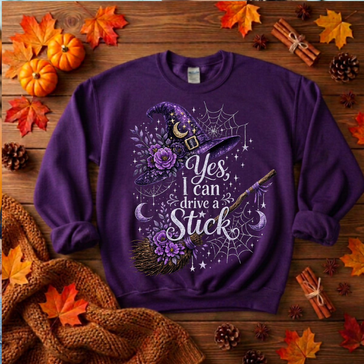 I Can Drive a Stick Sweatshirt TheCraftNook