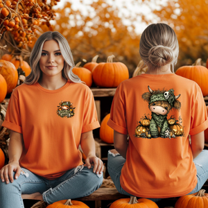 Highland Halloween Pocket and Back Graphics TheCraftNook