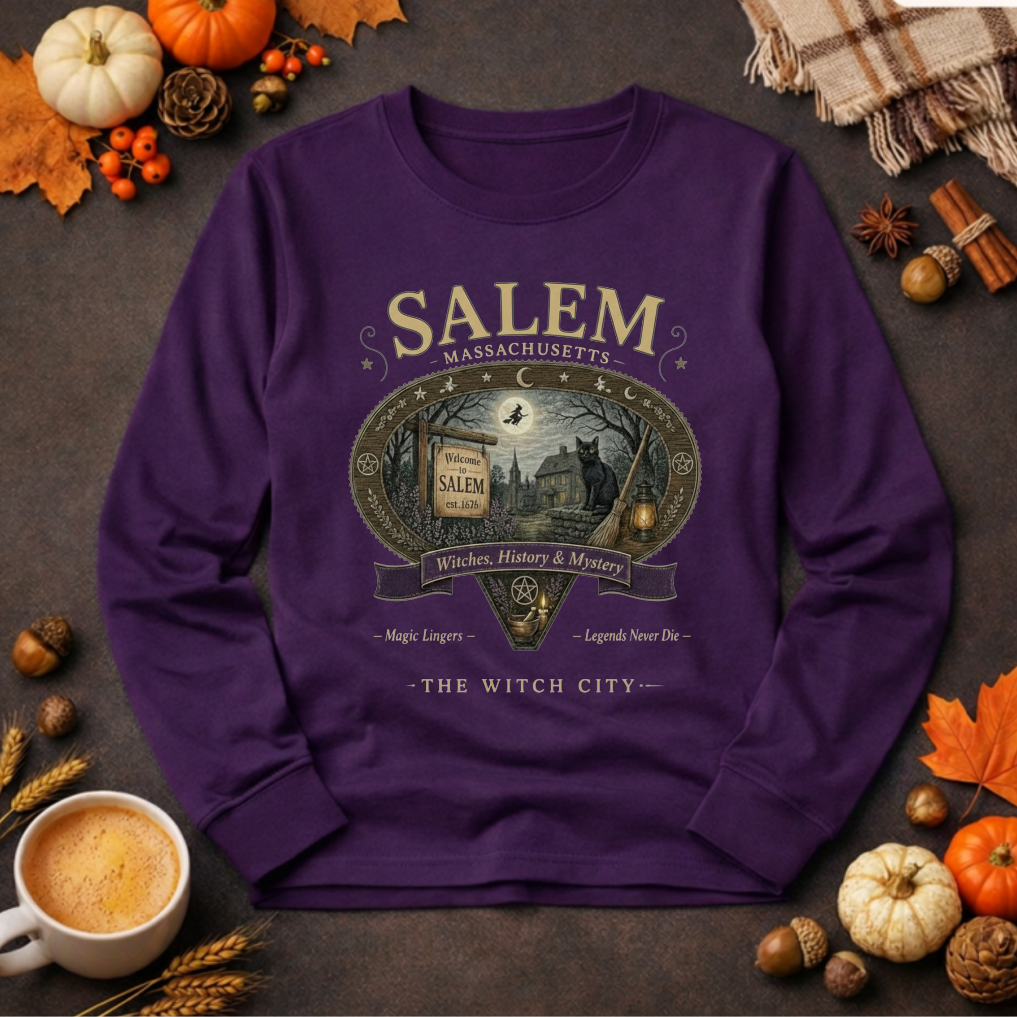 Salem Long Sleeve Tee