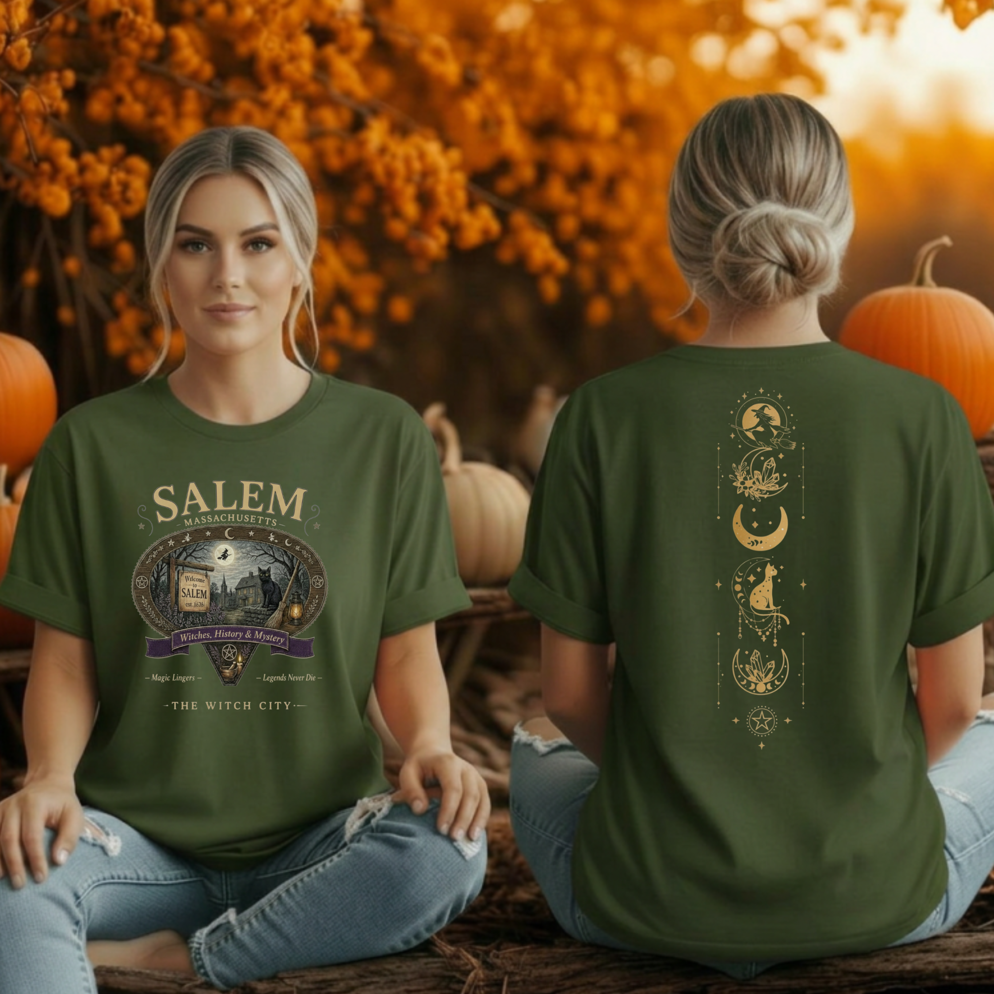 Salem Tee – Front & Back