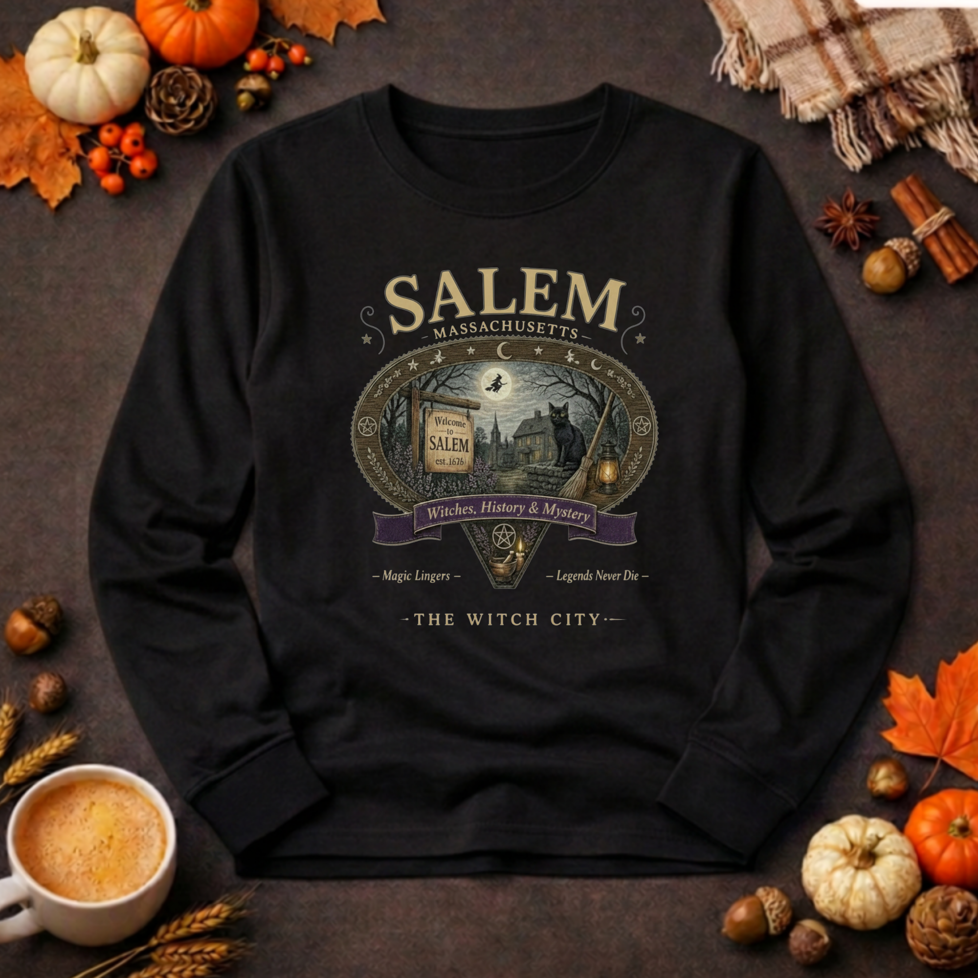 Salem Long Sleeve Tee