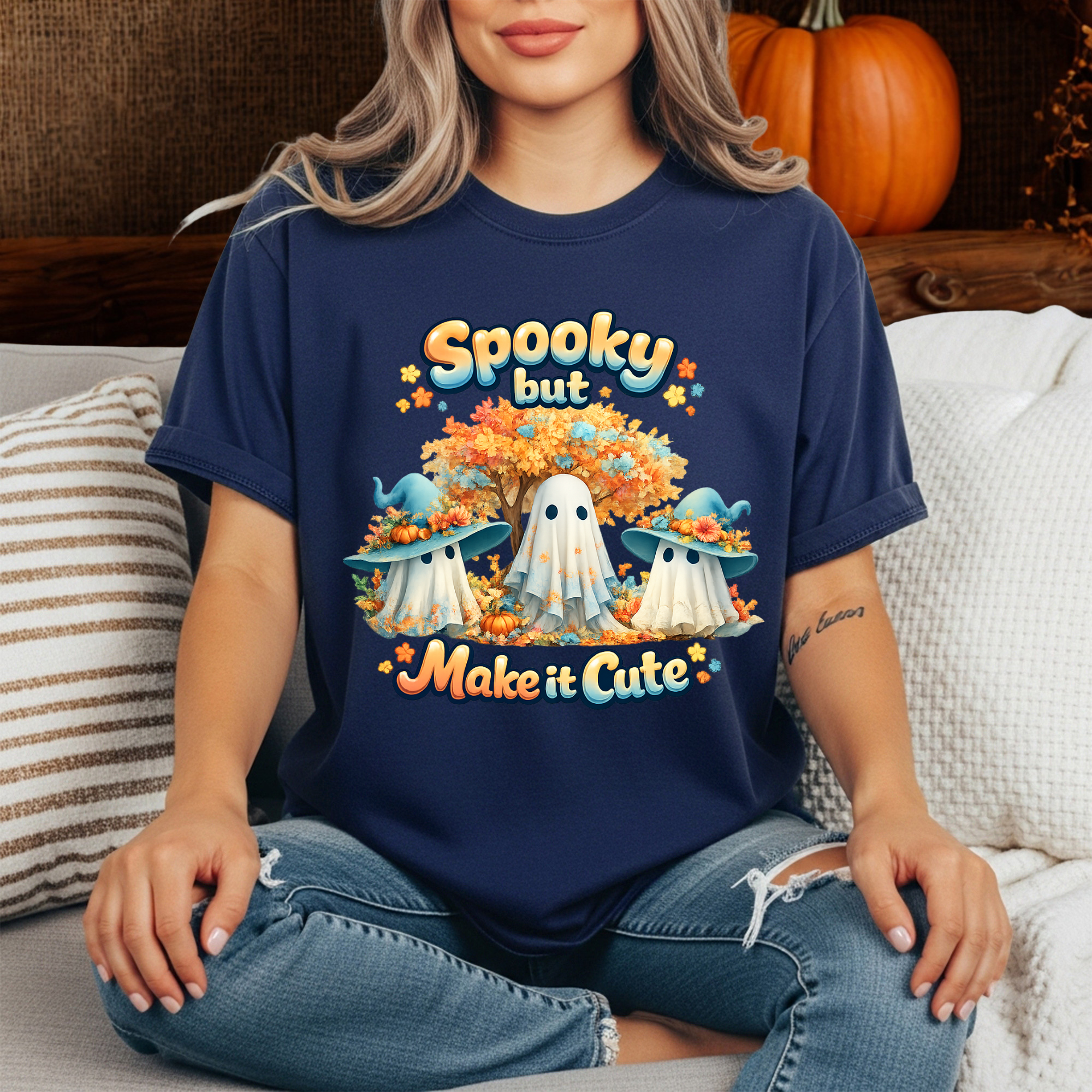 Spooky But Make It Cute Graphic Tee