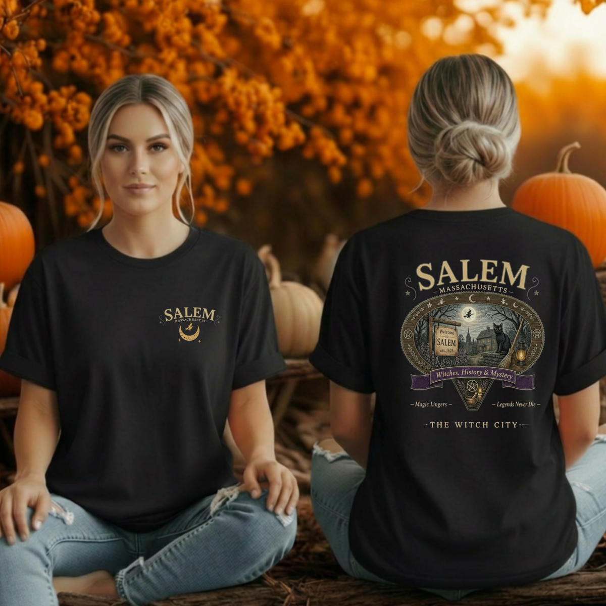 Salem T-Shirt – Pocket & Back TheCraftNook