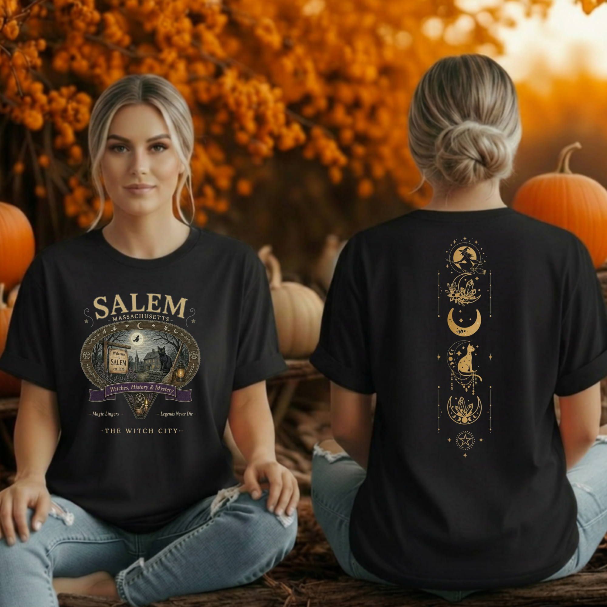 Salem Tee – Front & Back