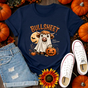 BullSheet Tee – Funny Halloween Graphic T-Shirt TheCraftNook