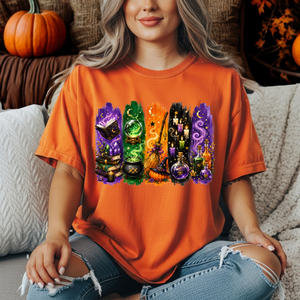 Autumn Alchemy T-Shirt – Witchy Halloween Graphic T-Shirt TheCraftNook
