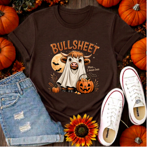 BullSheet Tee – Funny Halloween Graphic T-Shirt TheCraftNook