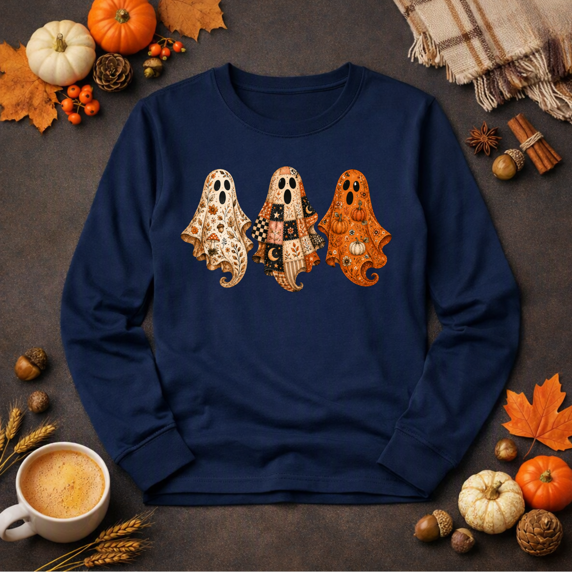 preppy ghost navy