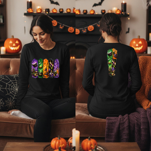 Autumn Alchemy Long Sleeve Tee – Witchy Halloween Graphic TheCraftNook