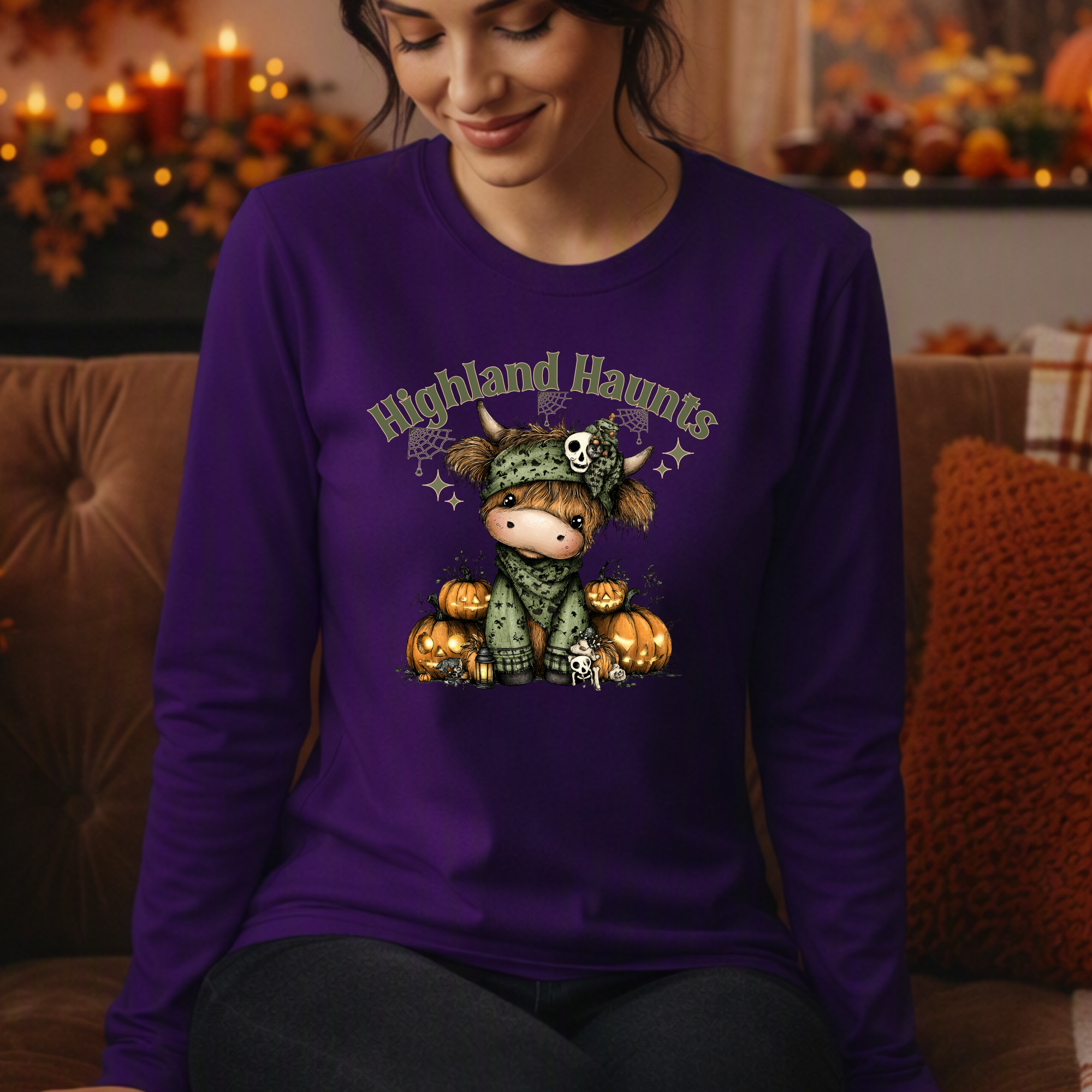 Highland Haunts Long Sleeve Tee