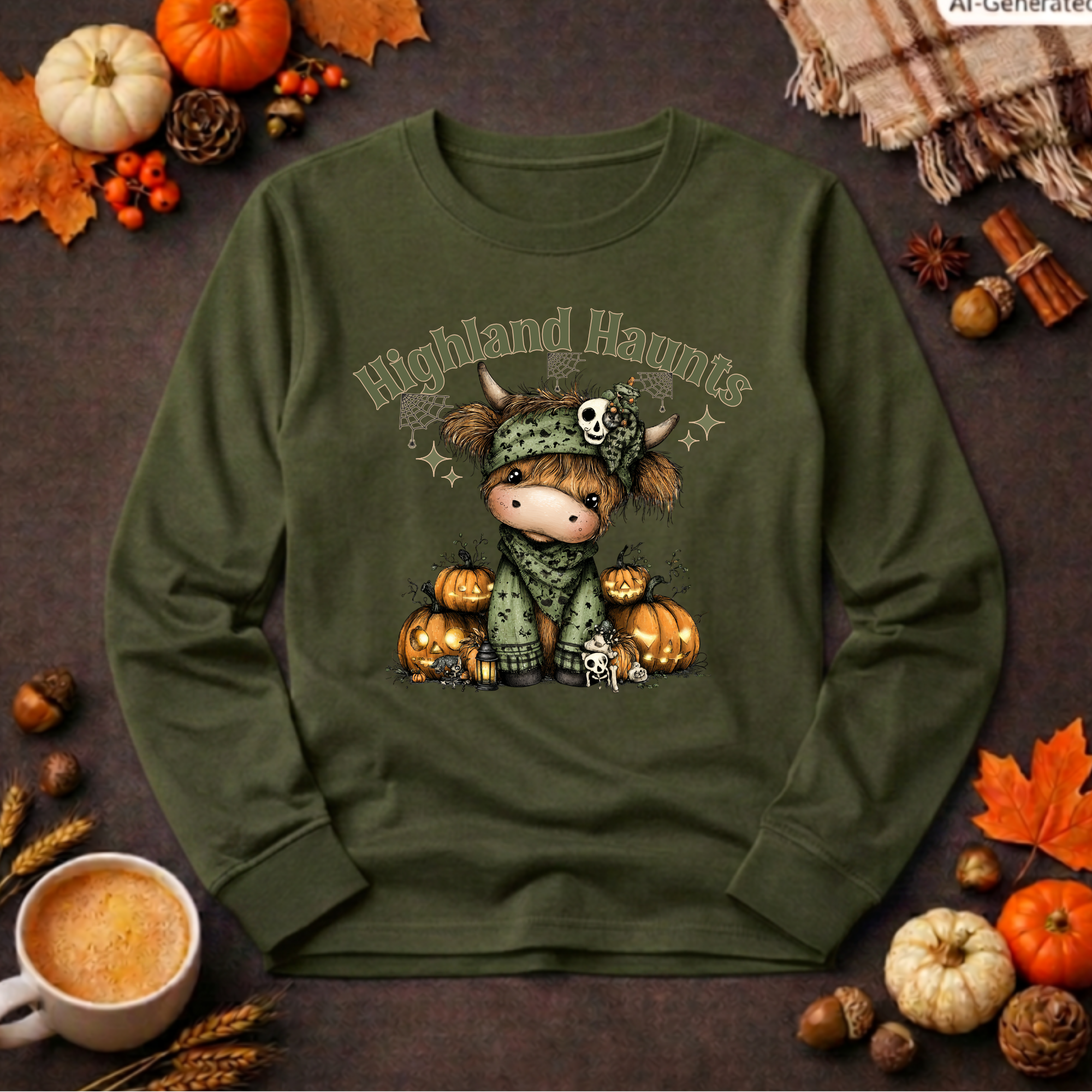 Highland Haunts Long Sleeve Tee