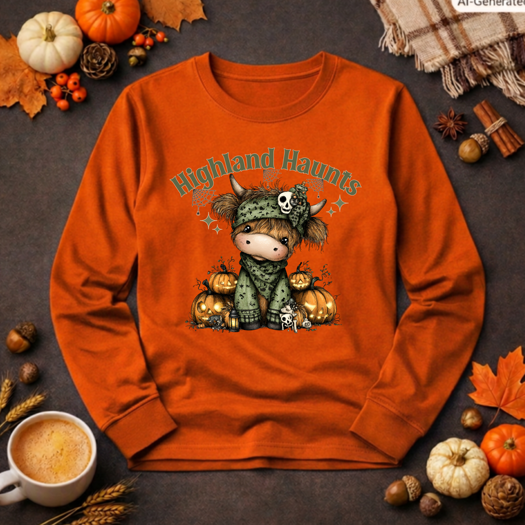 Highland Haunts Long Sleeve Tee