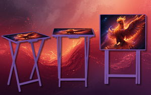 Handmade TV Tray. Phoenix Folding TV Tray Table TheCraftNook