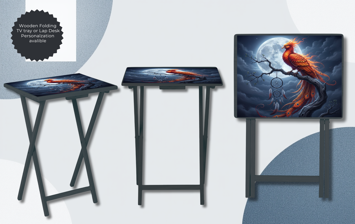 Handmade TV Tray. Phoenix Folding TV Tray Table TheCraftNook