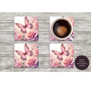 Butterfly Coasters TheCraftNook