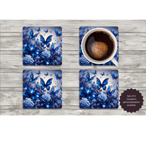 Butterfly Coasters TheCraftNook