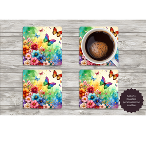 Butterfly Coasters TheCraftNook