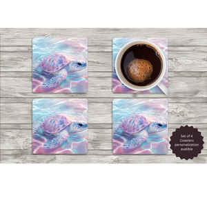 Sea Turtle Coasters — Choose Your Design TheCraftNook