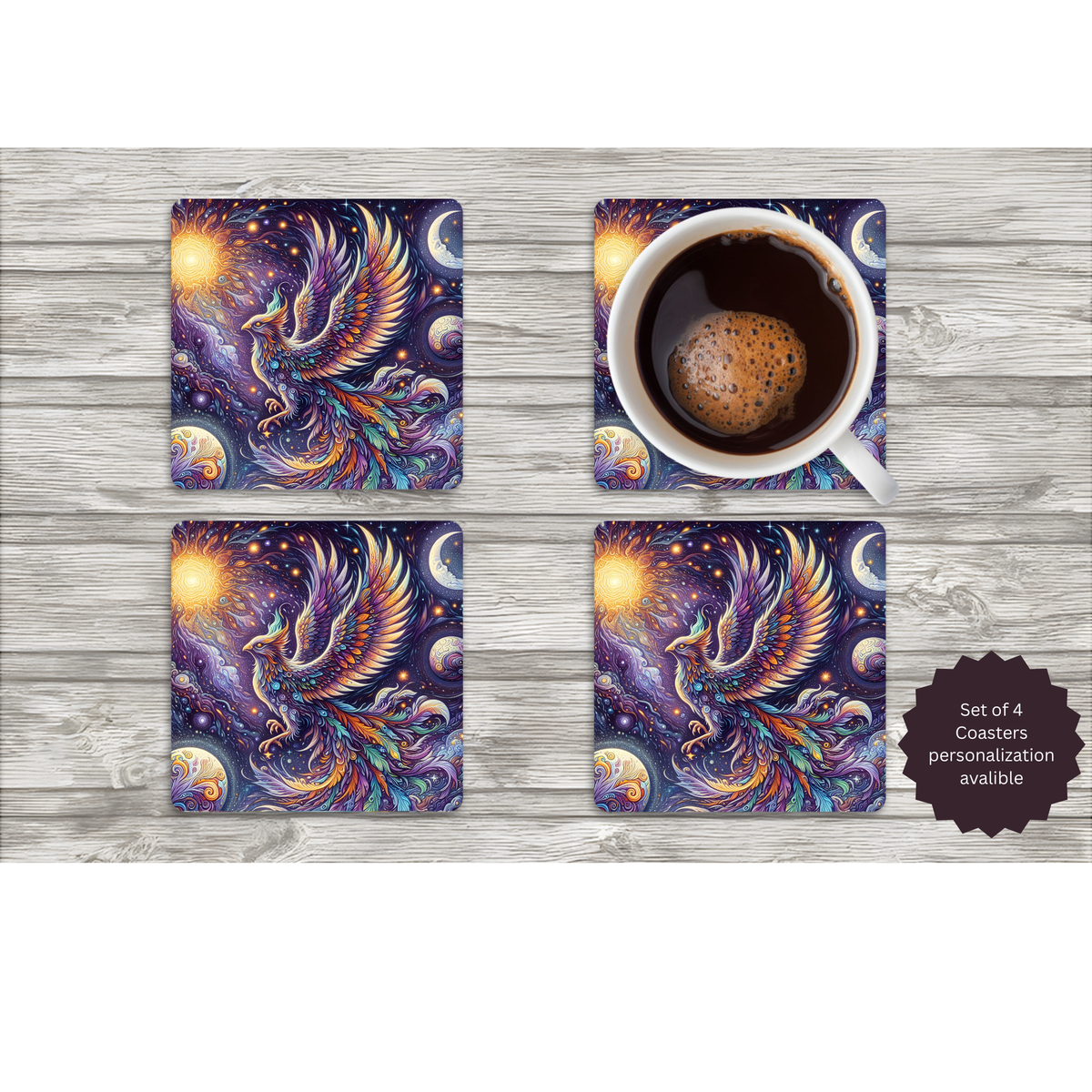 Phoenix Coasters TheCraftNook