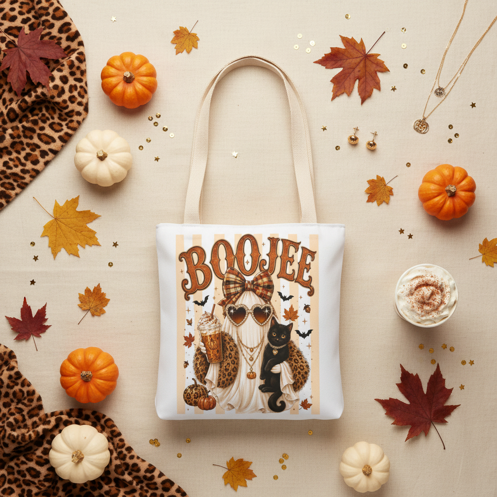 Boojee Tote Flat Lay