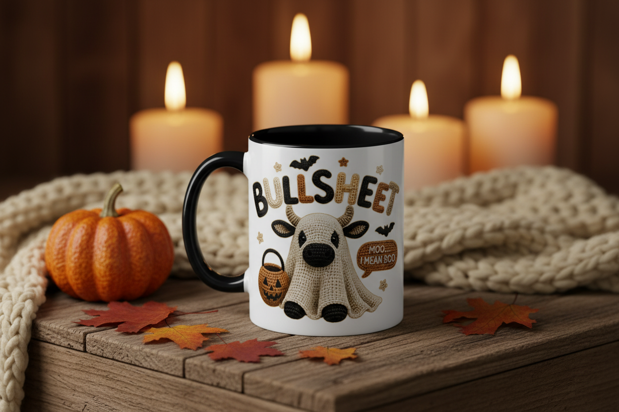 Bullsheet Mug Lifestyle