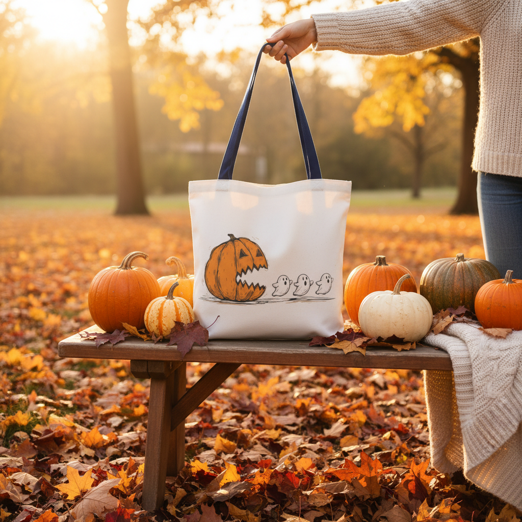 Ghost Snack Tote Lifestyle