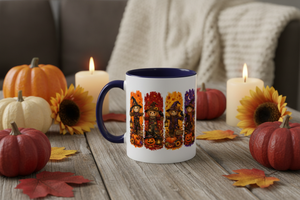 Halloween Scarecrow Mug Lifestyle