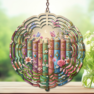 “Once Upon a Breeze Aluminum Metal Wind Spinner, multiple images available TheCraftNook