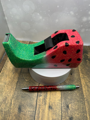 Cute Watermelon inspired Desk Set TheCraftNook