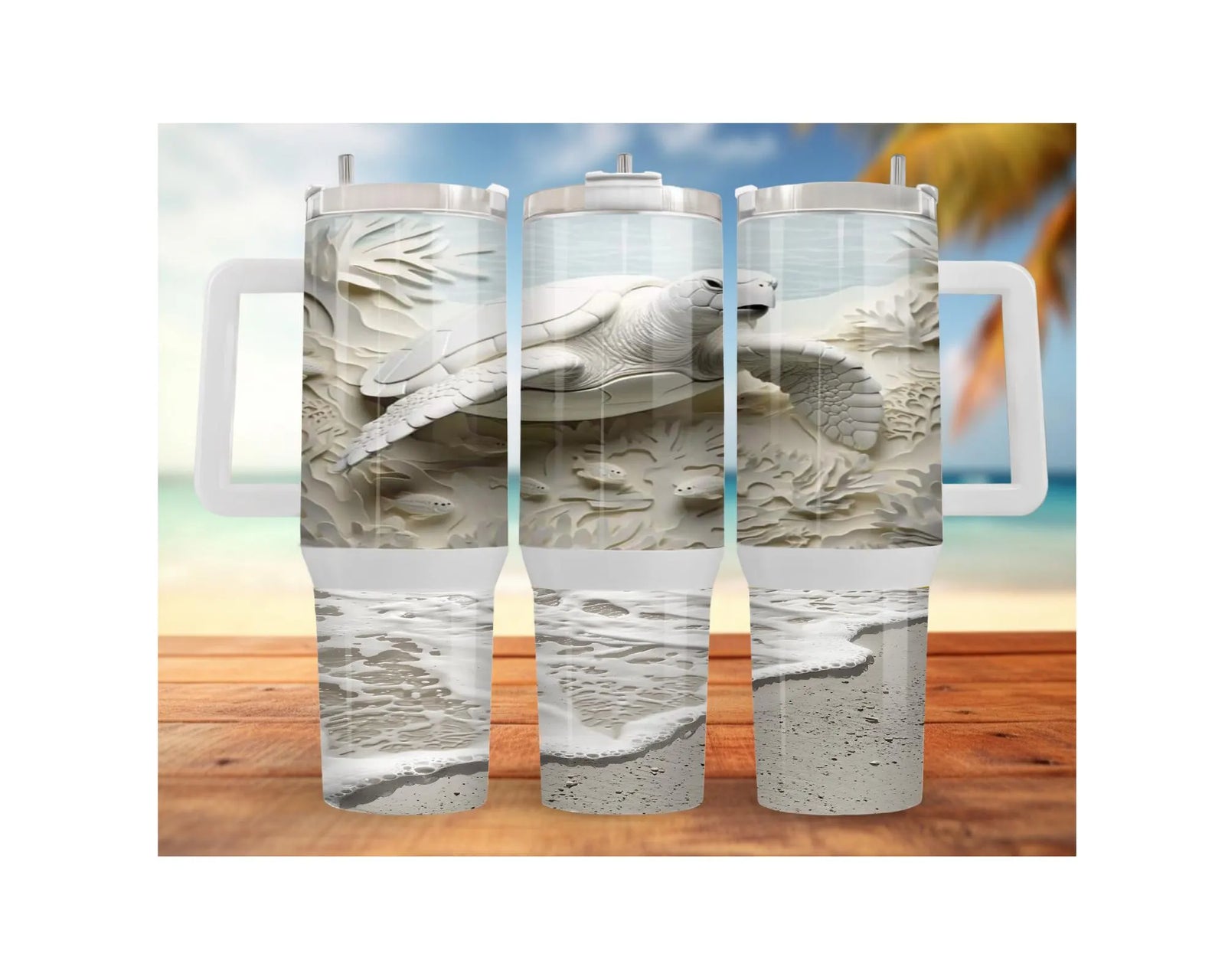 30 and 40 oz Ocean Explorer Sea Turtle Stainless Steel Tumblers. Multiple Sizes and Images Available. TheCraftNook
